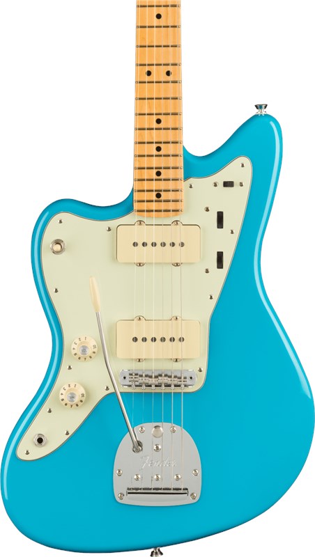 Fender American Professional II Jazzmaster, Maple Fingerboard, Miami Blue, Left Handed