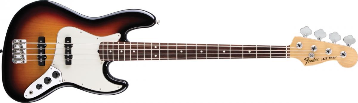 Fender American Special Jazz Bass (3 Tone Sunburst, Rosewood)