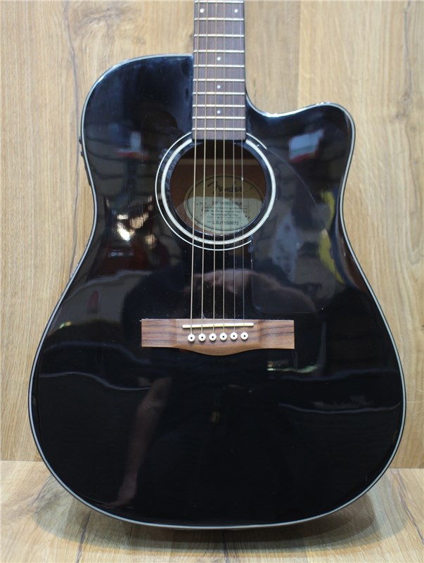 fender cd60ce black