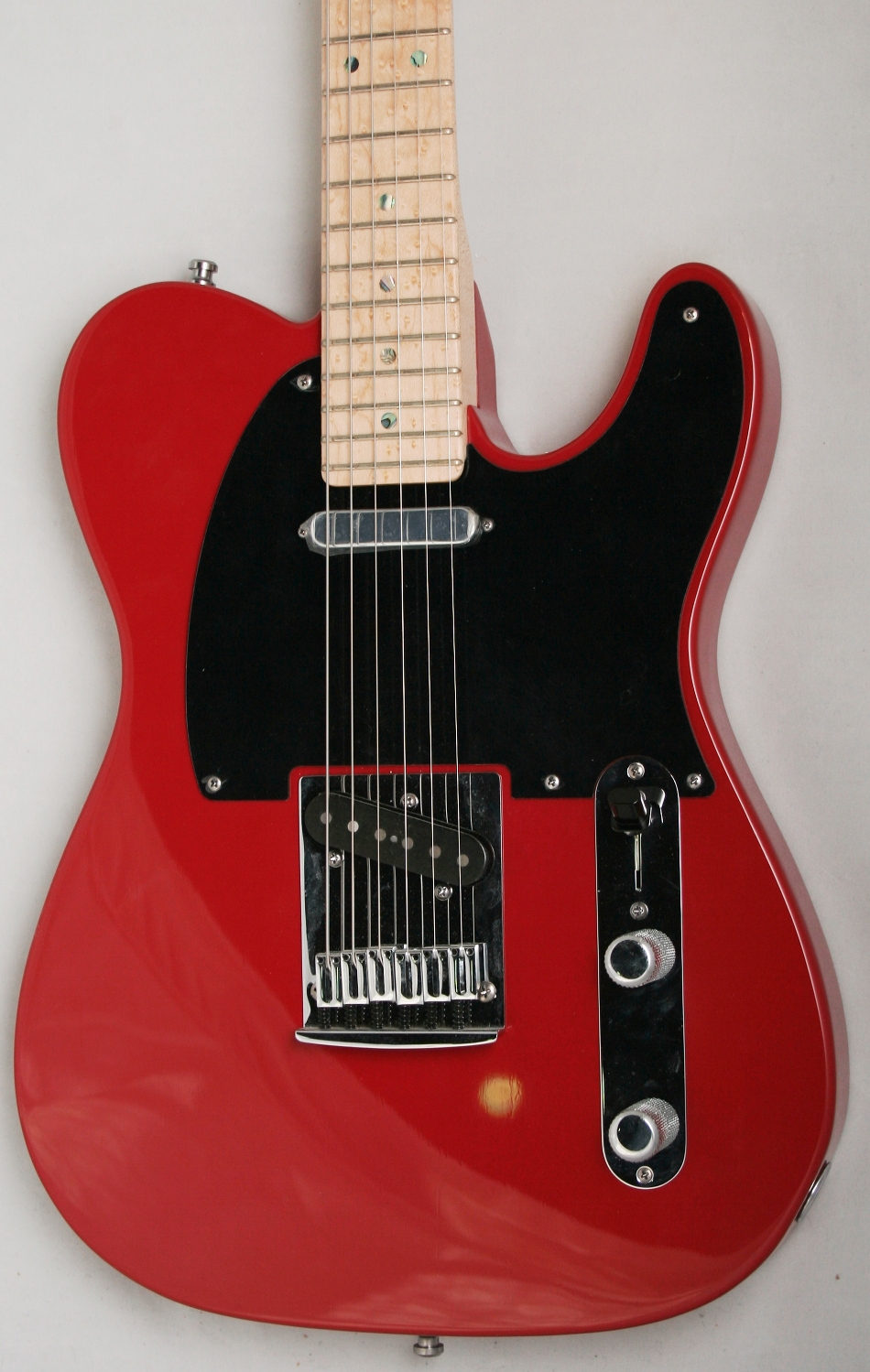 Fender Custom Shop 2011 Custom Deluxe Telecaster Dakota Red Maple 