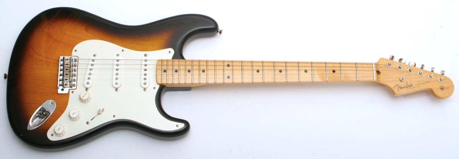 Fender Custom Shop '55 Stratocaster NOS (2 Tone Sunburst, AA Flame Maple)