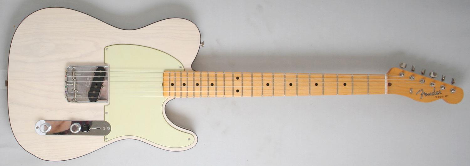 white fender esquire