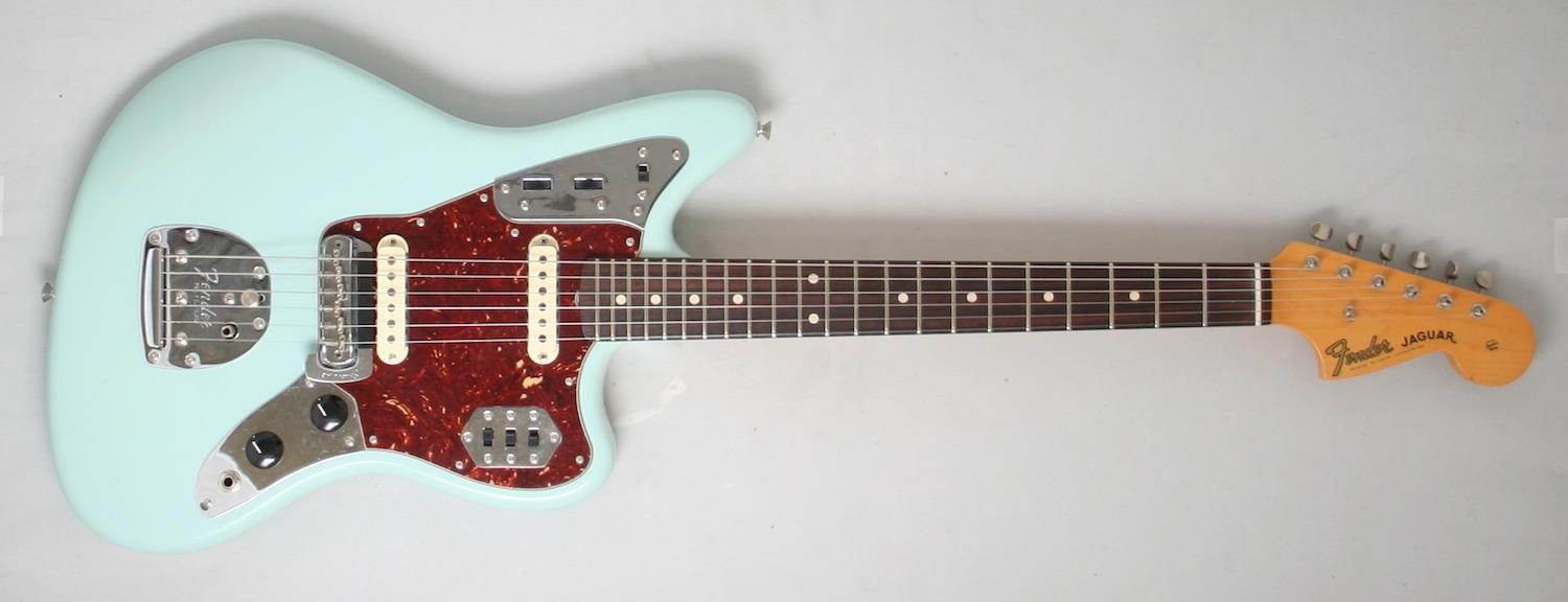 Blue jaguar store fender