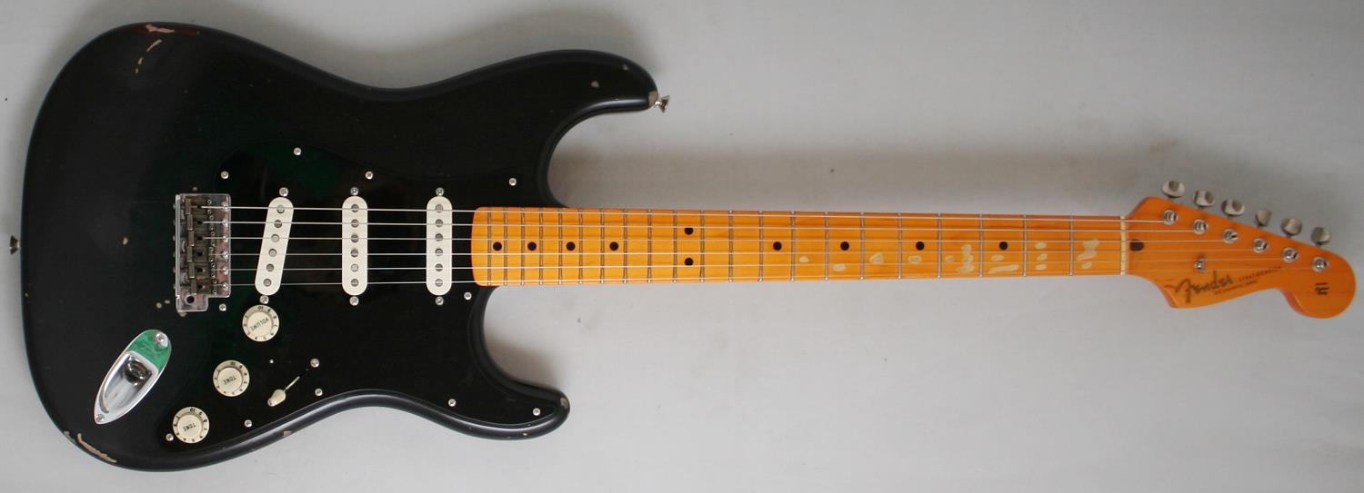 Image result for Fender David Gilmour Signature Black Stratocaster