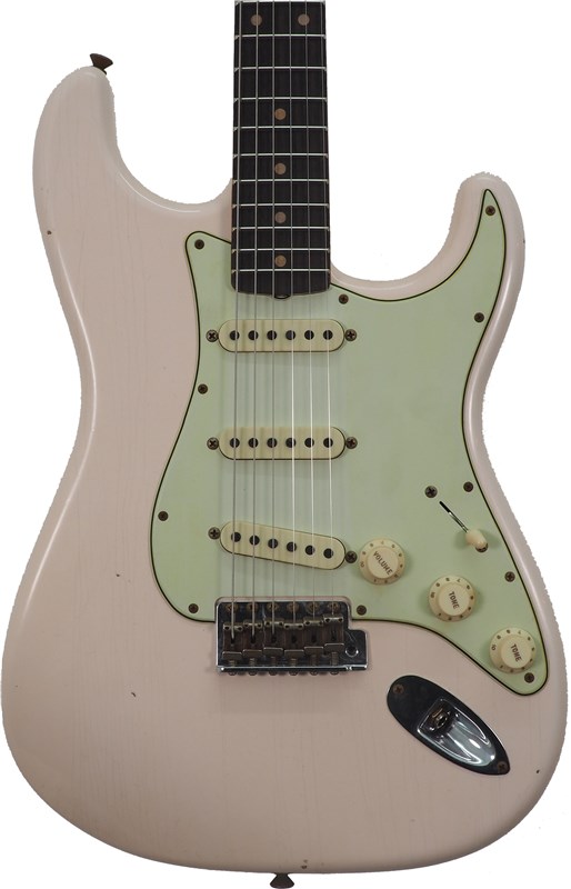 60　Custom　Shell　Guitar　Pink　Electric　Fender　LTD　Shop　Strat