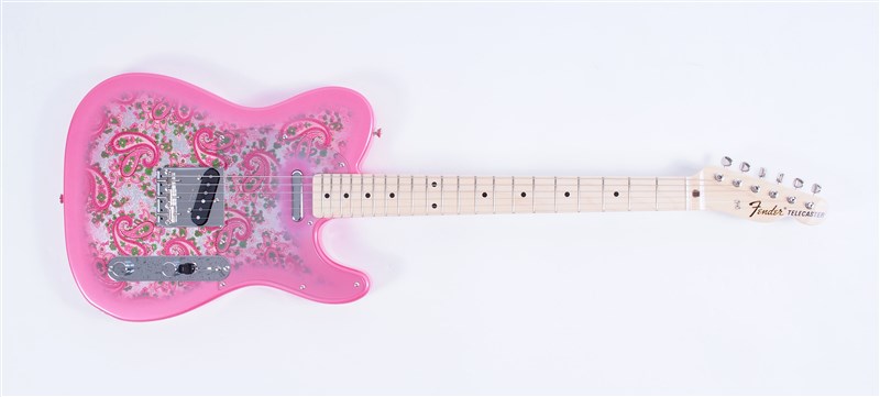 fender japan pink paisley telecaster