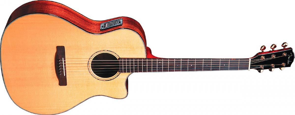 特価高評価★Fender Acoustic★GA45SCE NAT YUI使用モデル 難有り フェンダー エレアコ Fisherman PU搭載★ フェンダー