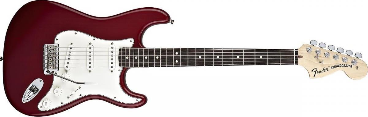 Fender Highway One Stratocaster (Trans Wine Red, Rosewood)