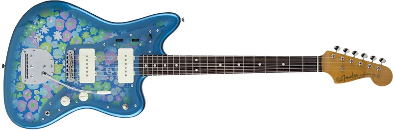 blue flower jazzmaster