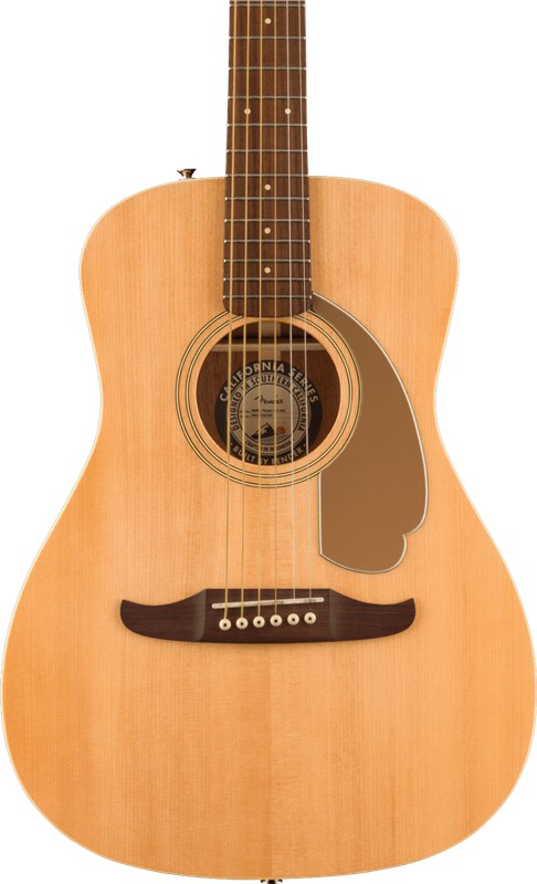 Fender Malibu Player, Parlour Electro-Acoustic, Natural