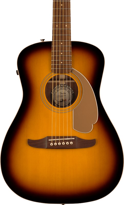 Fender Malibu Player, Parlour Electro-Acoustic, Sunburst