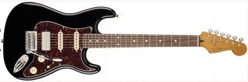 Fender Modern Player Short Scale Stratocaster (Black)