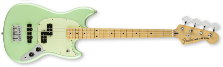 Fender FSR Mustang Bass PJ Sea Foam Pearl