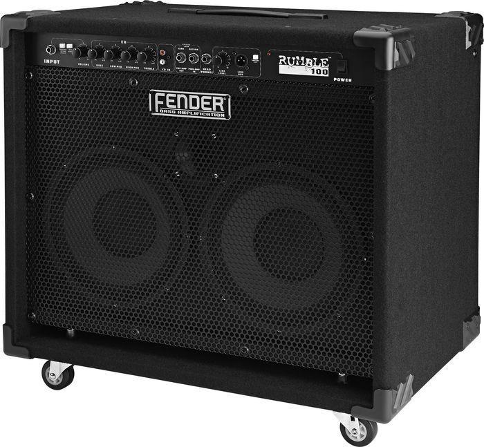 値下げ中fender rumble 100 ベースアンプ 100w ギター