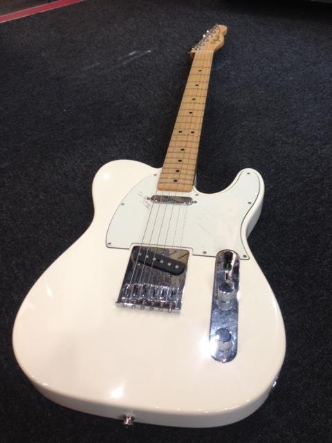 arctic white fender telecaster