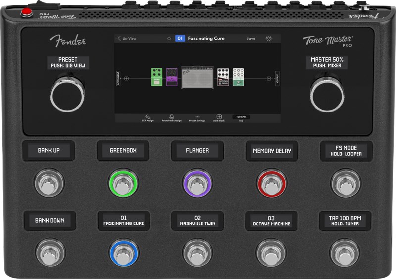 Fender Tone Master Pro Amp Multi Effects Modeller