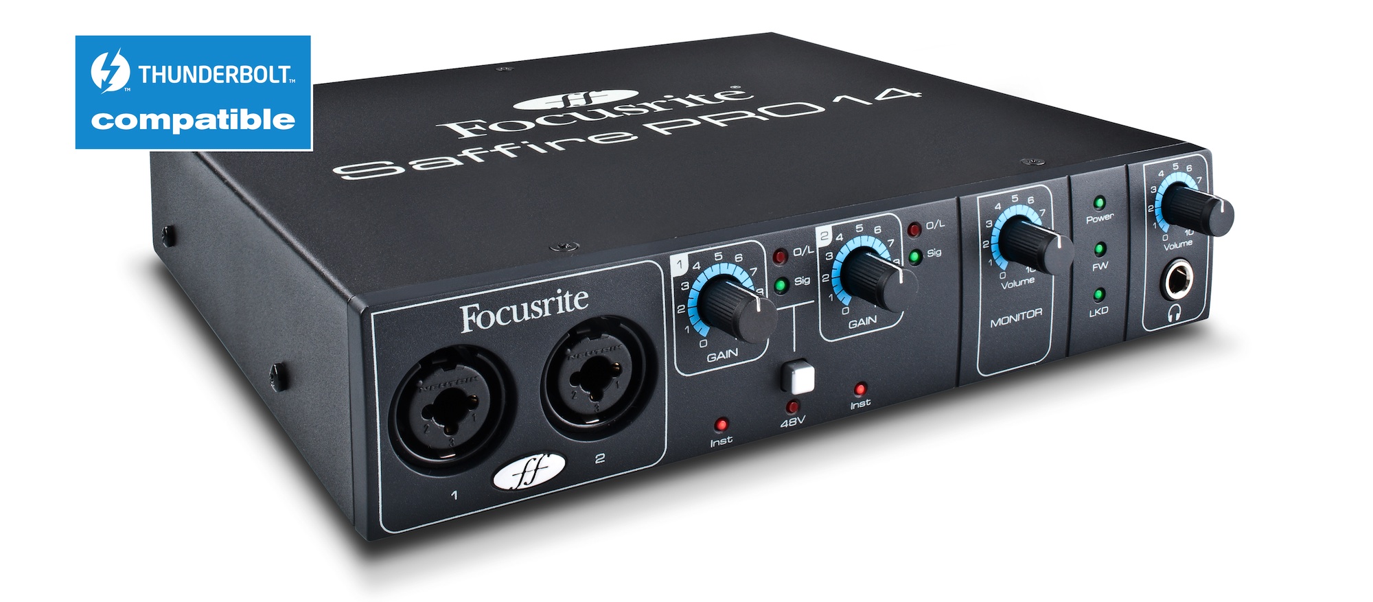 Focusrite Saffire Pro 14 with Midnight Plugin