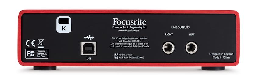 Как подключить focusrite scarlett 2i2 к компьютеру