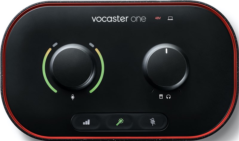 Focusrite Vocaster One Podcasting Audio Interface