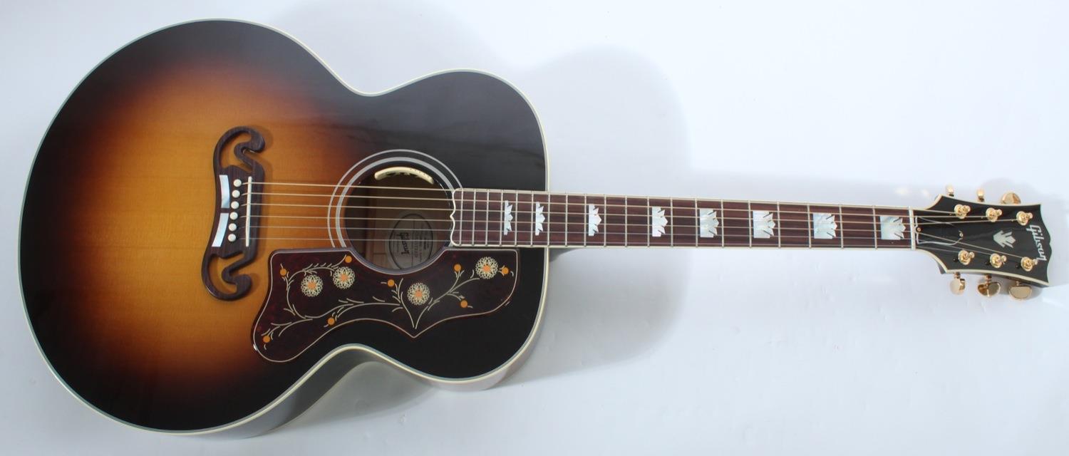 Gibson Acoustic 2016 SJ-200 Standard (Vintage Sunburst) Electro ...