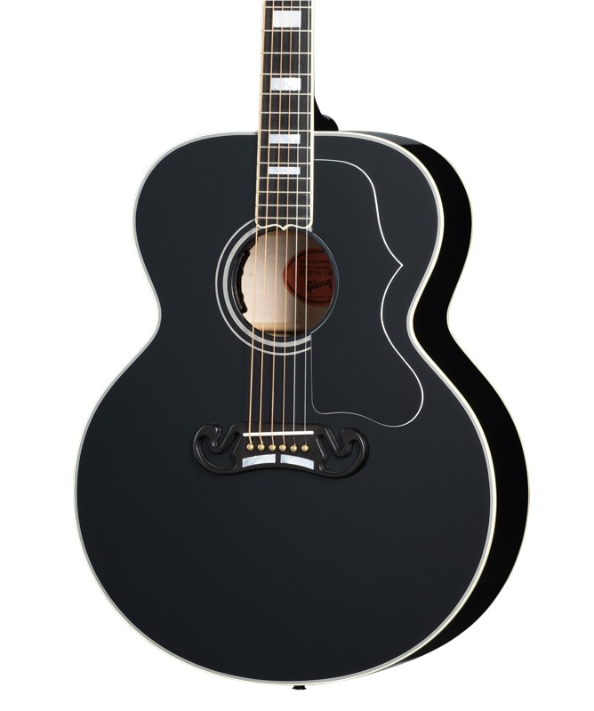 Gibson Acoustic SJ-200 Custom, Ebony Acoustic Guitar