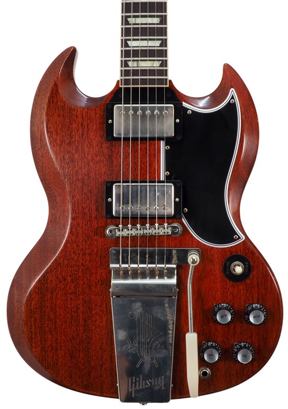 Gibson Custom 1964 SG Standard Reissue, Maestro Vibrola VOS, Cherry Red