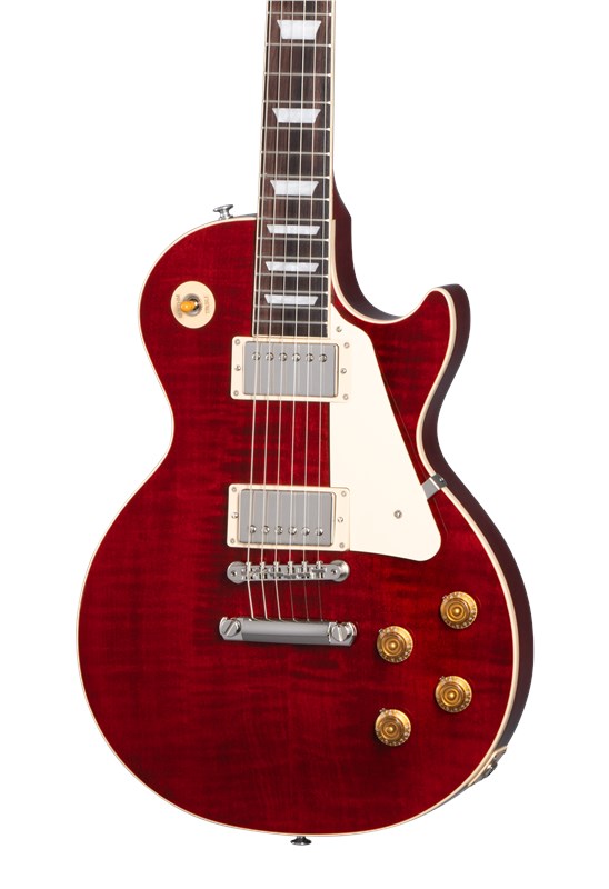 Gibson Custom Colour Series Les Paul Standard 50s, Transparent 60s Cherry Electric Guitar