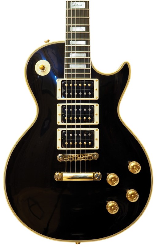 Gibson Custom Peter Frampton "Phenix" Inspired Les Paul Custom VOS, Ebony Electric Guitar