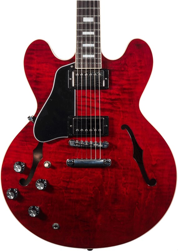 Gibson ES-335 Figured, Sixties Cherry, Left Handed Electric Guitar