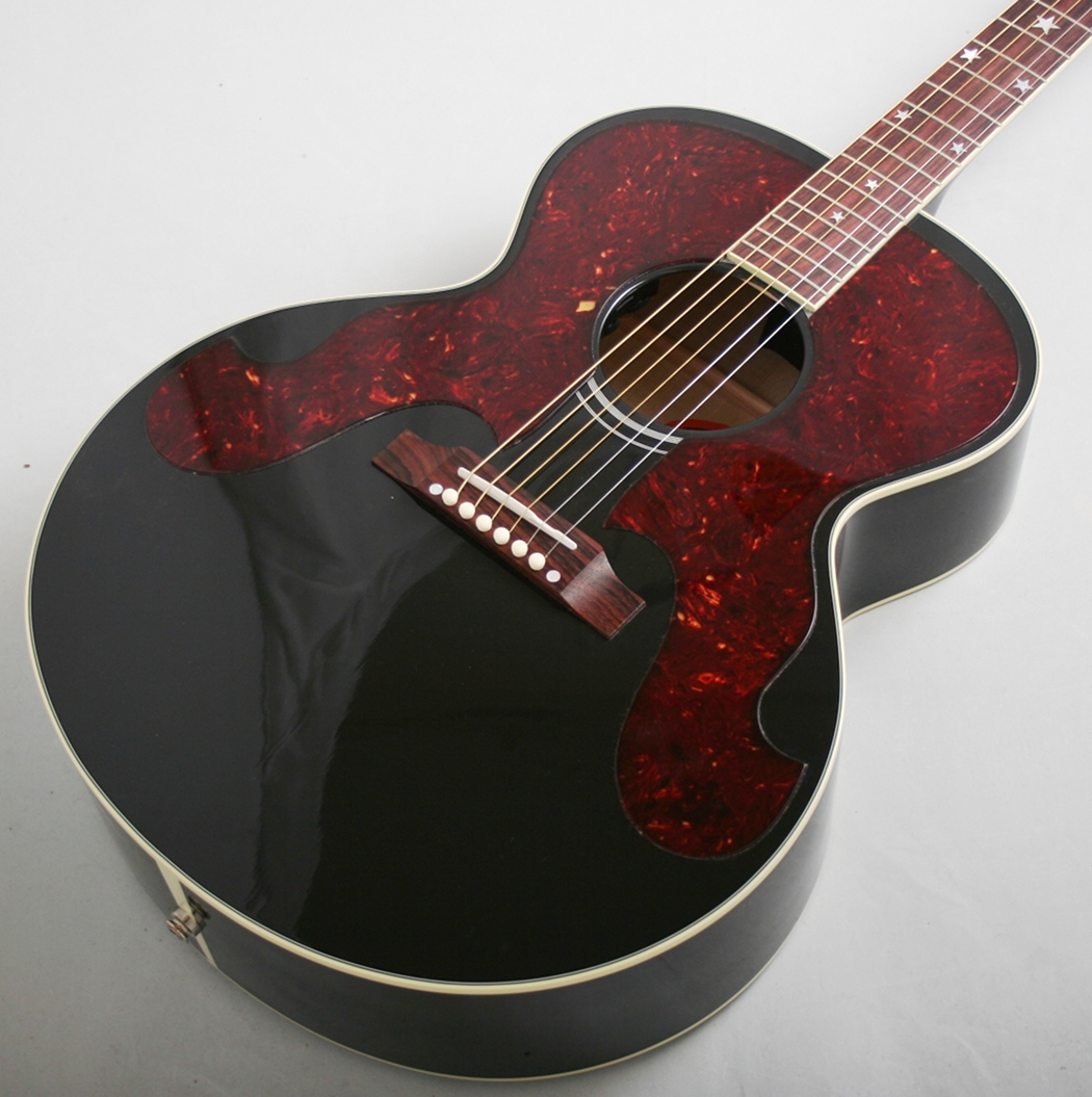 Gibson J 180 With Double Tortoiseshell Pickguard And Star Inlays Ebony