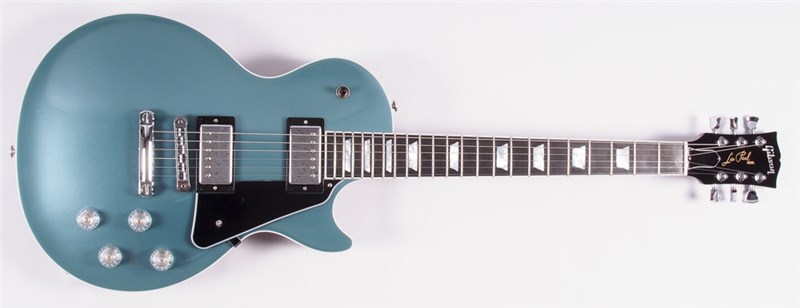 gibson les paul modern faded pelham blue top