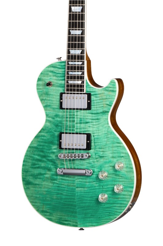 Gibson Les Paul Modern Figured, Seafoam Green Electric Guitar