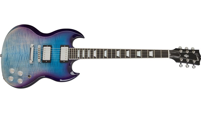 Gibson SG Modern, Blueberry Fade Electric Guitar Blue