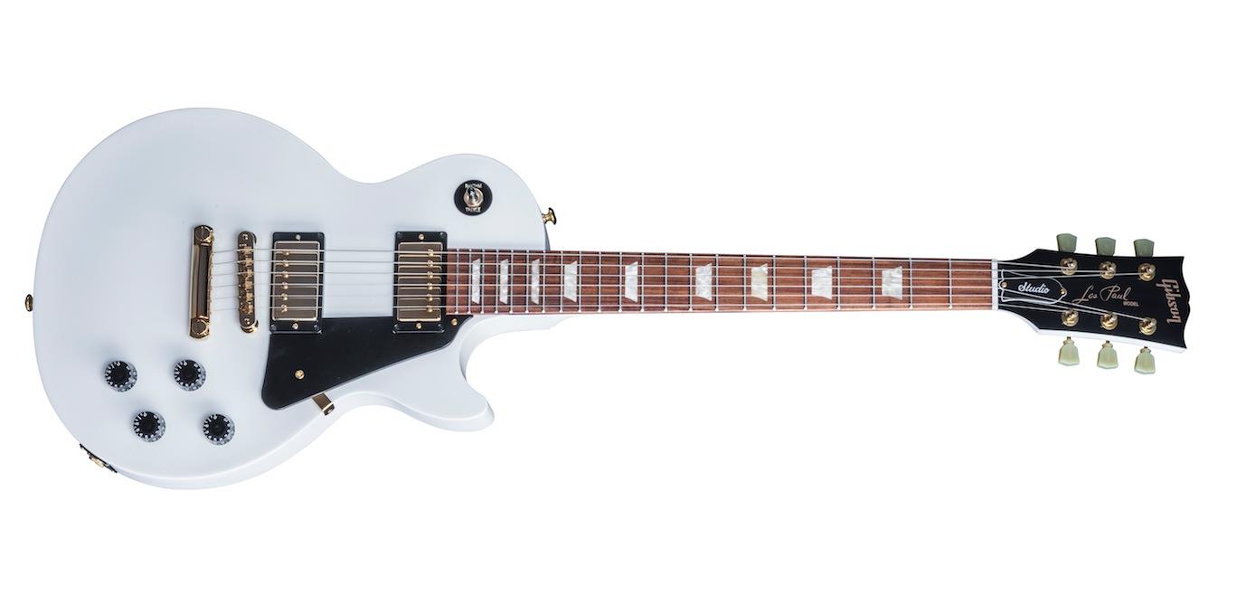 Gibson USA 2016 Les Paul Studio T (Alpine White, Gold Hardware)