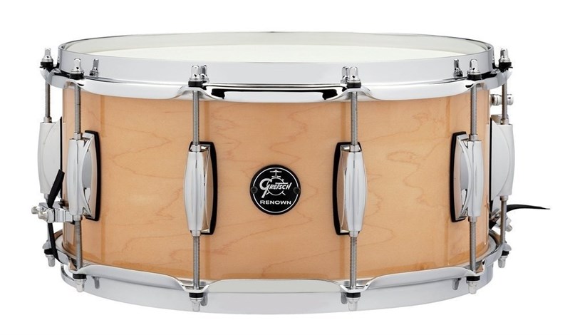 Gretsch Renown Maple Snare 14x6.5in, Gloss Natural