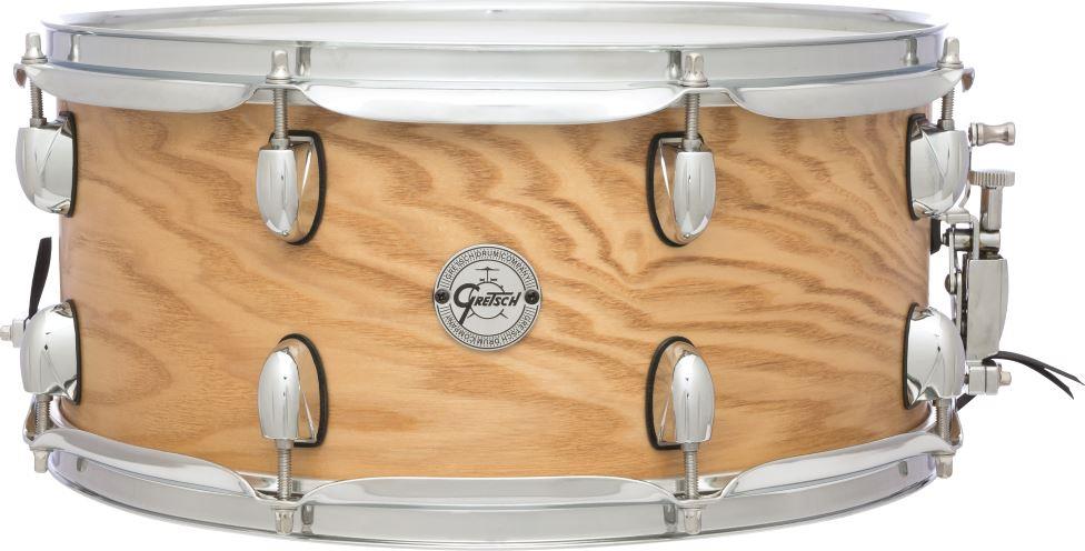 Gretsch S1-6514 Silver Series Ash Snare 14x6.5in, Satin Natural