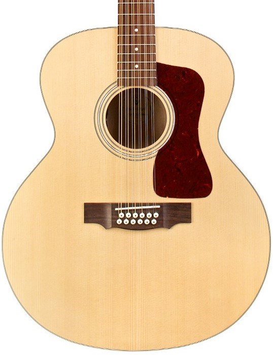Guild F-2512E Westerly 12 String Jumbo Electro Acoustic, Natural