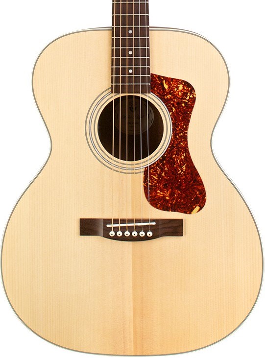 Guild OM-240E Westerly Orchestra Electro Acoustic Guitar, Natural