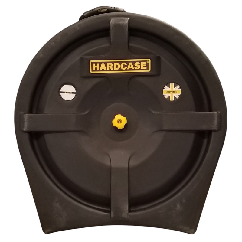 Hardcase Standard 6 Cymbal Case 20in, Black, Ex-Display Drum Case Black