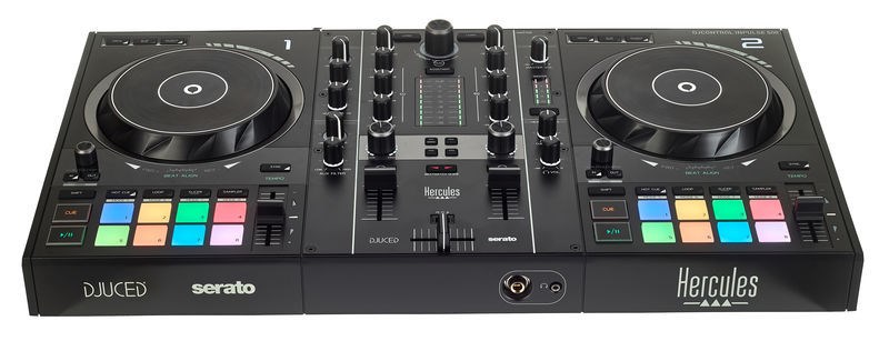 Hercules DJControl Inpulse 500 2-Deck USB DJ Controller for Serato DJ and  DJUCED