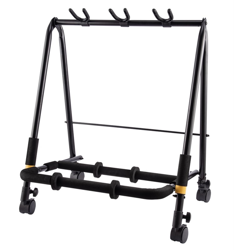 Hercules GS523BPLUS Multi-Guitar Stand with Castors