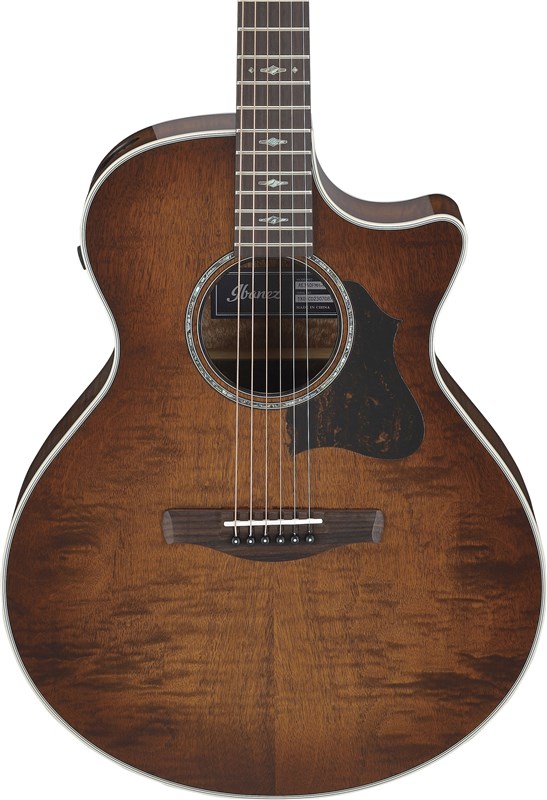 Ibanez AE340FMH-MHS, Mahogany Sunburst High Gloss Acoustic Guitar