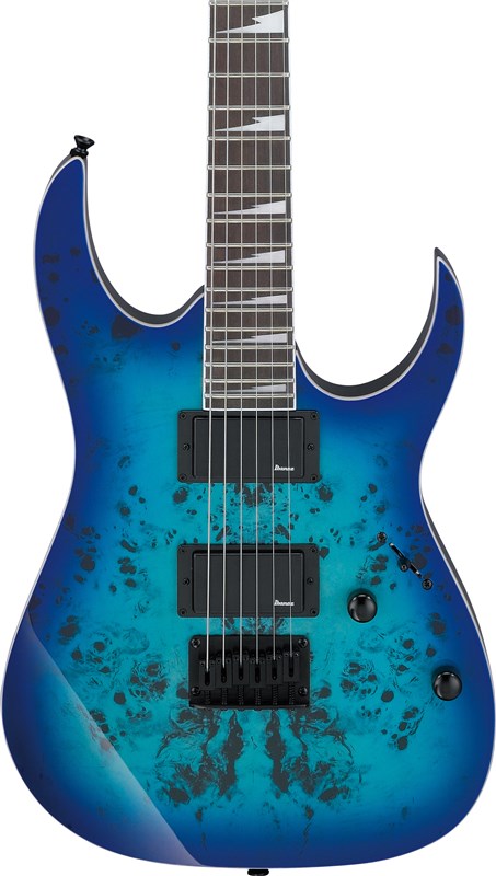Ibanez GRGR221PA Gio, Aqua Burst Electric Guitar