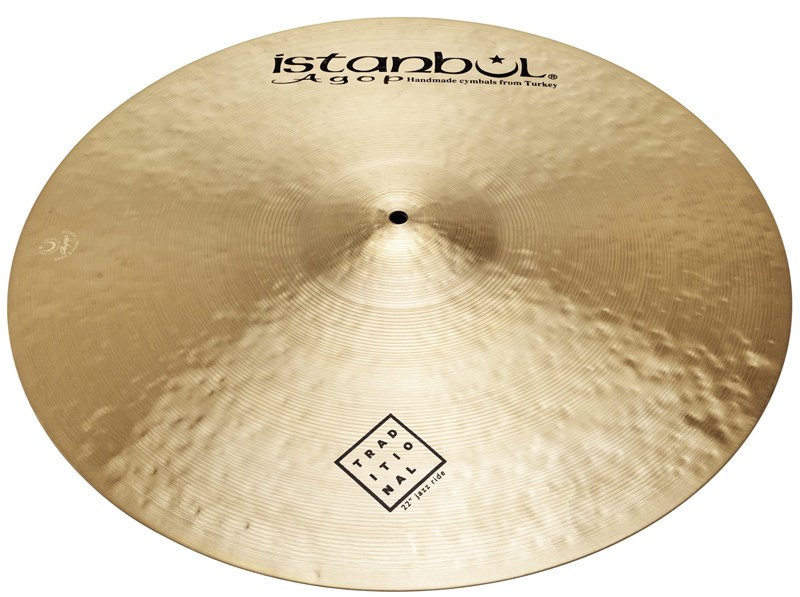Istanbul Agop Traditional Jazz Ride, 22in