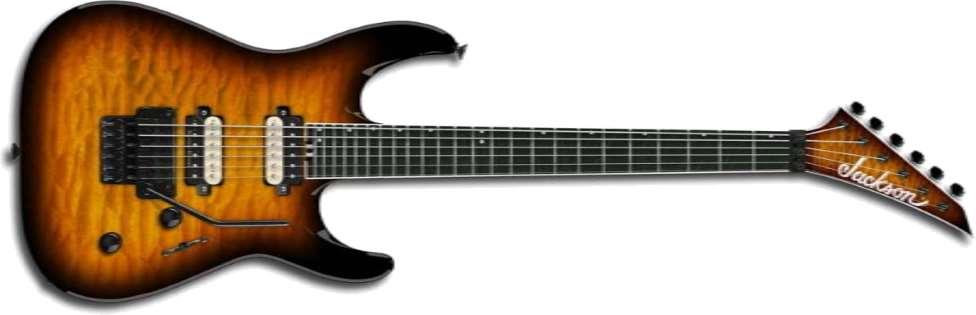 jackson dinky sunburst