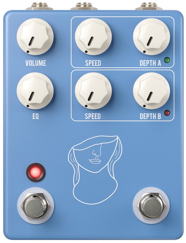 JHS Pedals Artificial Blonde Madison Cunningham Vibrato Pedal Effects Pedal