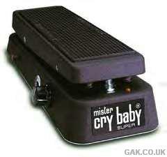 Dunlop EW95V Mister Cry Baby Super Wah Pedal