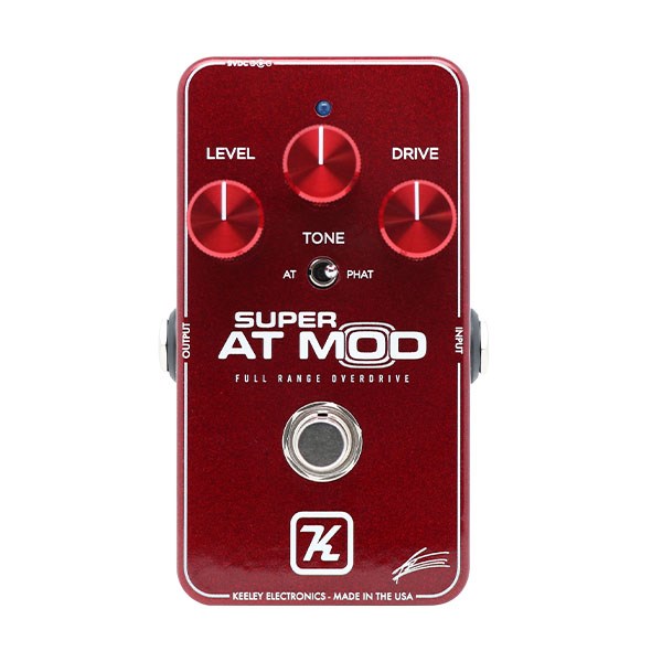 Keeley Electronics Keeley Limited Super AT Mod Andy Timmons Full Range Overdrive Pedal Effects Pedal