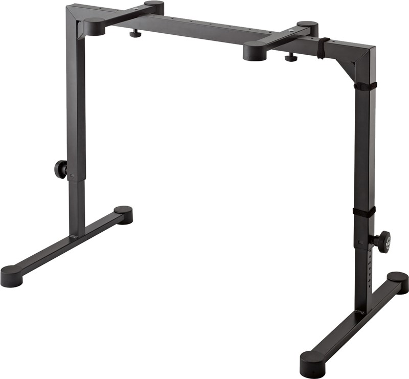 K&M 18810 Omega Table-Style Keyboard Stand, Black