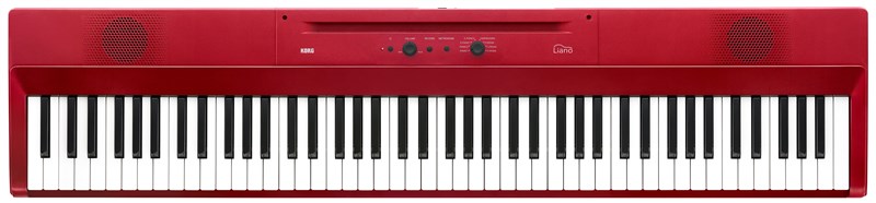 Korg L1 Liano Digital Piano, Metallic Red